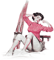 soave woman vintage winter - δωρεάν png