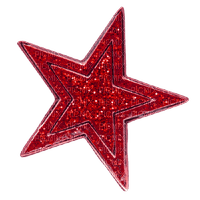 Glitter Star Red - By StormGalaxy05 - kostenlos png