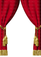 Kaz_Creations Deco Curtains Red - besplatni png