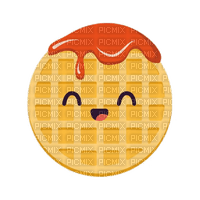 funny waffle - darmowe png