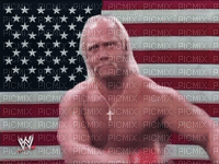 Hulk Hogan - GIF animado grátis