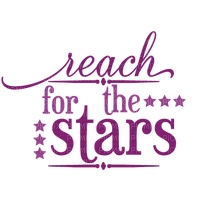 Reach for the stars  Bb2 - PNG gratuit