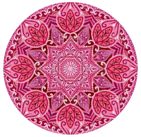 Pink mandala - darmowe png