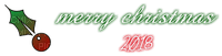 loly33 merry christmas  2018 - PNG gratuit