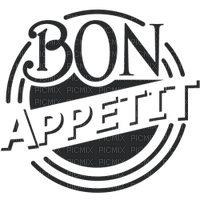 Bon Appetit.Texte.Deco.Victoriabea - PNG gratuit