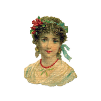 vintage, nainen - Free PNG