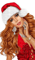 Christmas.Noël.Femme.Woman.Victoriabea - Free PNG