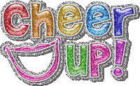 cheer up - Zdarma animovaný GIF