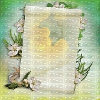 bg-brev-blommor - Free PNG