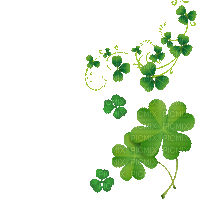trèfle-Irland-St Patrick - GIF animé gratuit