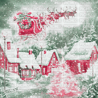 soave background animated christmas winter house - Ücretsiz animasyonlu GIF