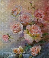 Vintage Pink Roses - ilmainen png