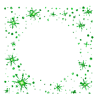 green frame (created with lunapic) - Gratis animerad GIF