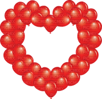 сердце из возд. шаров - PNG gratuit