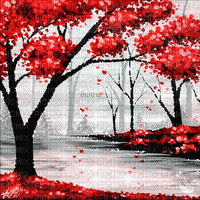 Y.A.M._Art Autumn background - Animovaný GIF zadarmo