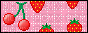 cherry stamp divider cute - Ücretsiz animasyonlu GIF