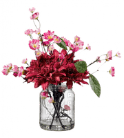 Fleurs.Flowers.Pink.Vase.Victoriabea - png grátis