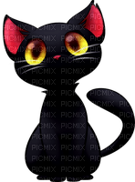 the cat is black, Adam64 - nemokama png