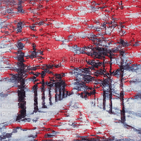 Y.A.M._Winter background - 免费动画 GIF