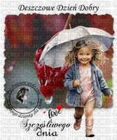 Deszczowe Dzień dobry - gratis png