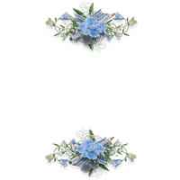bg-blå-blomma - δωρεάν png