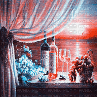 soave background animated windows curtain sunset - Bezmaksas animēts GIF