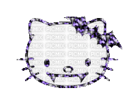 Emo Hello Kitty Glitter Edit #10 (VantaBrat) - GIF animé gratuit