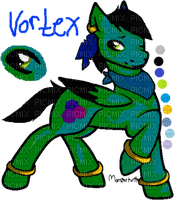 Vortex Pony OC - PNG gratuit