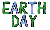 earth day text 🌍 - gratis png