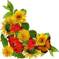 jaune fleur - 免费PNG