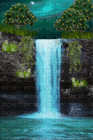 ani--waterfall--vattenfall - GIF animé gratuit