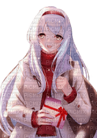 kikkapink anime girl manga winter - безплатен png
