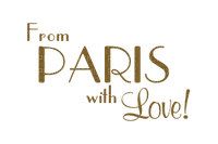 From Paris With Love Text - png ฟรี