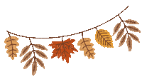 Autumn Leaves Fall - Безплатен анимиран GIF