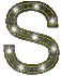 Kaz_Creations Alphabets Letter S - Free animated GIF