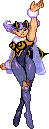 Q-Bee (Darkstalkers) - Free animated GIF