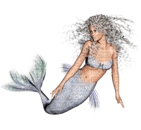 Kaz_Creations Poser Dolls Mermaid Mermaids - png gratis