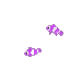purple fish - Ilmainen animoitu GIF