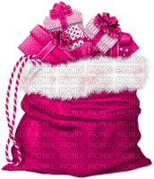 Bag.Presents.Gifts.White.Pink - PNG gratuit