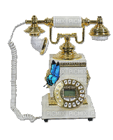 téléphone vintage. - Zdarma animovaný GIF