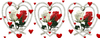 hearts roses- NitsaPap - Zdarma animovaný GIF