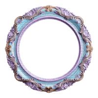 round circle frame deco rox - png ฟรี