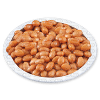 plate of baked beans - png gratis