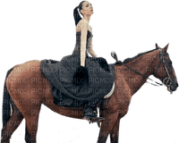 woman with horse bp - фрее пнг