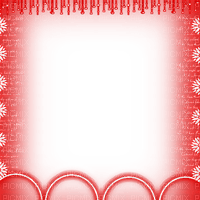 Frame.Text.White.Red - png grátis
