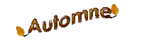 automne text - Free animated GIF