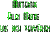 Muttertag - Zdarma animovaný GIF