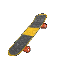 skateboard - Gratis animerad GIF