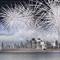 White Fireworks - PNG gratuit