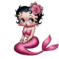 loly33 betty boop sirène - Free PNG